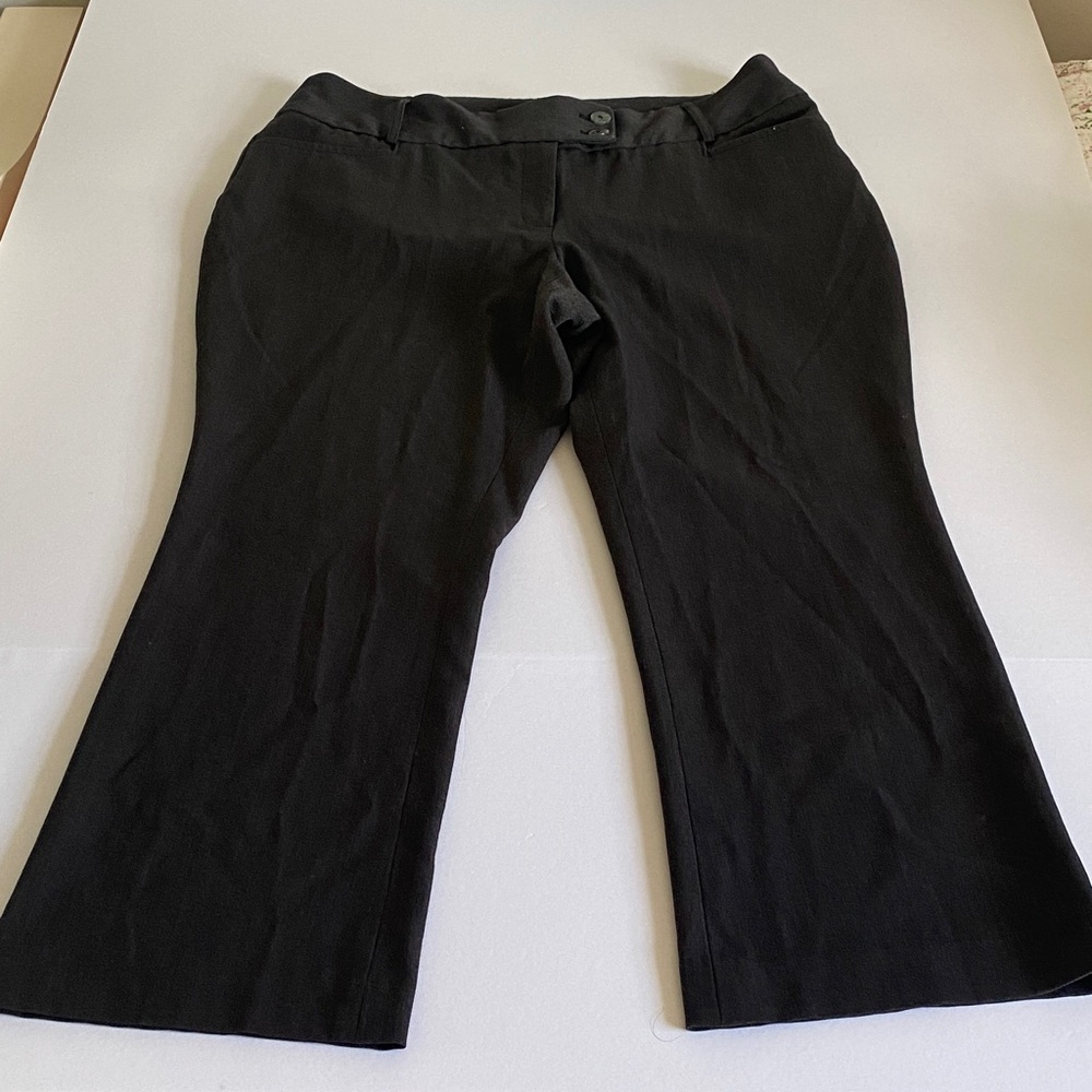 Rafaella Charcoal Curvy Trousers